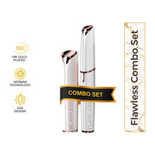 Flawless Finishing Touch Facial Hair Remover White +Finishing Touch Flawless Brows - White