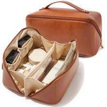 GUBB Makeup Organiser Brown Bag