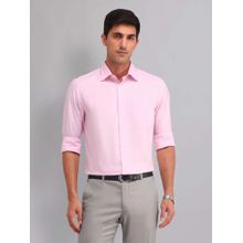 AD By Arvind Pink Regular Fit Pure Cotton Shirt