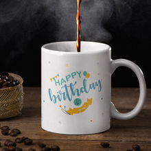 Indigifts Cute Birthday Gift White Birthday Wishes Printed Coffee Mug