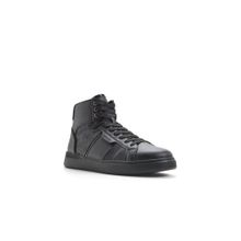 Aldo Jenner Black Men Mid Top Sneakers