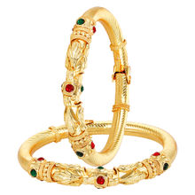 Youbella Traditional Jewellery Gold Plated Bangles Jewellery