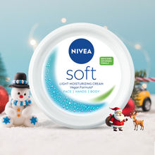 NIVEA Soft Vit E Light Non Sticky Face Moisturiser Cream Fresh & Hydrated Skin For All Skin Types