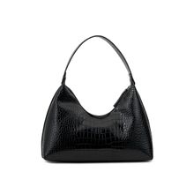 MIRAGGIO Black Daisy Shoulder Bag