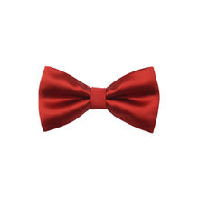 The Tie Hub Red Silk Pre Tie Bow Tie