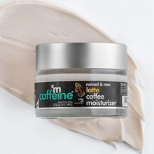 MCaffeine Non-sticky Latte Coffee Face Moisturizer with Ceramide & Shea Butter for Deep Moisturization