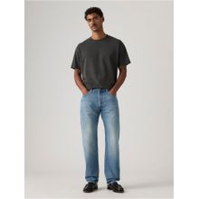 Levi's Men's 501 Blue Loose Fit Mid Rise Jeans