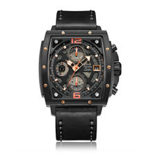 Alexandre Christie Men Steel Black Chronograph Watch (6376MCLIPBAORBA) (M)