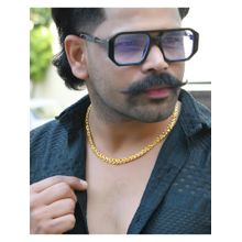 VOJ Gold Plated Designer Men Chain