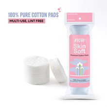 Nykaa Skin Soft Premium Cotton Pads (80pcs) Ultra-Soft Pads For Gentle Makeup Removal & Care