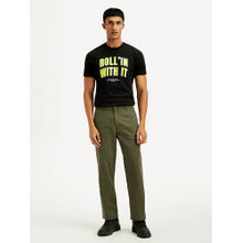 Levi's Men'S Olive Relaxed Straight Fit Chinos