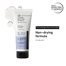 Deconstruct Salicylic Acid & Niacinamide Oil Control Face Wash, Reduces Acne, Oil