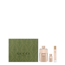 Gucci Guilty Pour Femme Eau De Toilette + Miniature + Roller Ball Miniature Gift Set