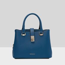 MIRAGGIO Dorothy Womens Blue Satchel Handbag