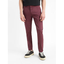 Levi's Men's 512 Maroon Slim Fit Chinos