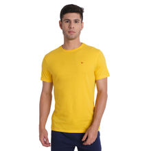 AM SWAN Mens Solid-plain Dandelion T-shirt