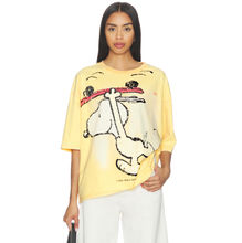Vintage Heavy x Peanuts Snoopy Jersey Graphic T-Shirt