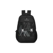 Aristocrat Unisex Aura Black Casual Backpack