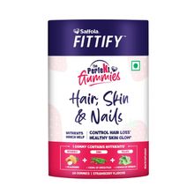Saffola FITTIFY The Perfekt Gummies For Hair Skin & Nail - Strawberry Flavour
