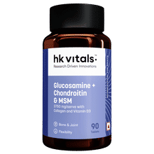 HealthKart hk vitals Glucosamine + Chondroitin & MSM Tablets