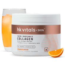 HealthKart HK Vitals Skin Radiance Collagen Supplement with Biotin - Orange