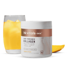 HealthKart HK Vitals Skin Radiance Collagen Supplement Vitamin C, E, Sodium Hyaluronate - Mango