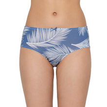 Triumph Tropical Print Palm Series Everyday Seamless Hipster - Blue