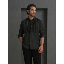 Albino Black Formal Designer Slim Fit Shirt