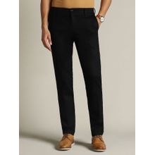 Dockers Men Black Mid Rise Slim Fit Trousers