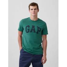 GAP Mens Logo Printed Crew Neck T-shirt - Green