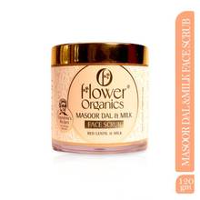 Flower Organics Masoor Dal & Milk Face Scrub