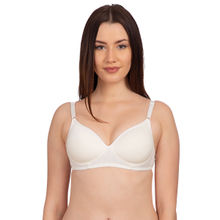 Komli Lightly Padded T-Shirt Bra - Off White