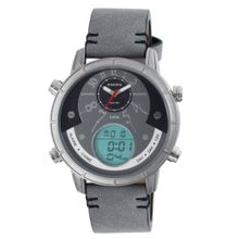 PA Maxima Men 60345LMAF Grey Dial Analog-Digital Watch (L)