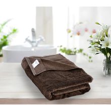 Mayfair Homes London Brown Cotton with Super Soft Finish Bath Towel 580 Gsm (L)