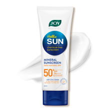 Joy SPF 50 PA++++ Mineral Sunscreen For Oily Skin with 100% Natural SPF & Zinc Oxide