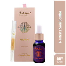 Indulgeo Essentials Namrata Soni Combo (Wonder gold Oil + Pout it Lip Oil)