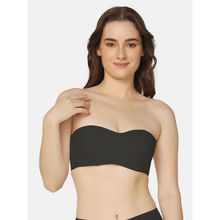 Curvy Love Black Plus Size Balconette Design Soft Padded Stapless Bra