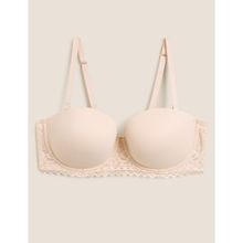 Marks & Spencer Sumptuously Soft Padded Strapless Bra - Nude