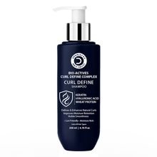 Dermistry Curl Defining Shampoo Hyaluronic Acid Keratin for Hydration Curly Hair Frizz Control