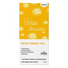 The Healthy Company - Weight Loss Keto Booster Green Tea - Lemon Flavor