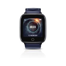 Syska Accessories SW100 Smart Watch with 15 Days Battery, IP68 Water Resistance (Blue)