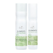 Wella Professionals Elements Renewing Shampoo And Renewing Leave-in Spray For All Hair Types