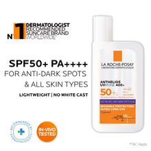 La Roche-Posay Anthelios UVMUNE400 Anti-Dark Spot Fluid SPF50+ Sunscreen with Melasyl for pigmented skin