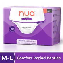Nua Comfort Period Panties (M-L) - Pack of 10 - Disposable