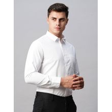 KINGDOM OF WHITE Pristine Regular Fit White Shirt