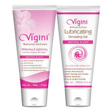 Vigini Intimate Private Bikini Area Inner Thigh Lightening Whitening Vaginal Wash & Lubricant Lube