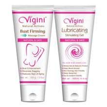 Vigini Breast Firming Bust Tightening Size Increase Cream & Vaginal Lubricant Lube Jelly for Women