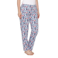 Vami Floral Printed Knitted Cotton Pyjamas For Women In - Multi-Color