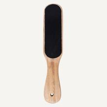 Midazzle Pro Foot Scrubber Wooden Double Sided Dead Skin Callus Remover Feet Heels Pedicure Tool