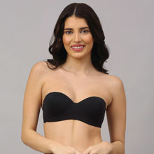 PrettyCat wired strapless tshirt bra - Black